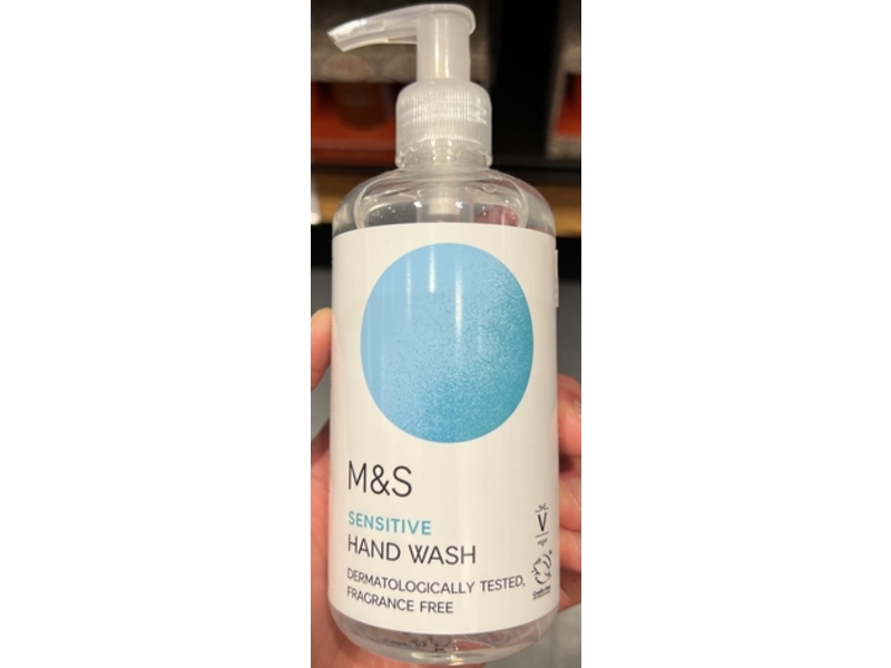 M&S Sensitive Hand Wash, 300 mL