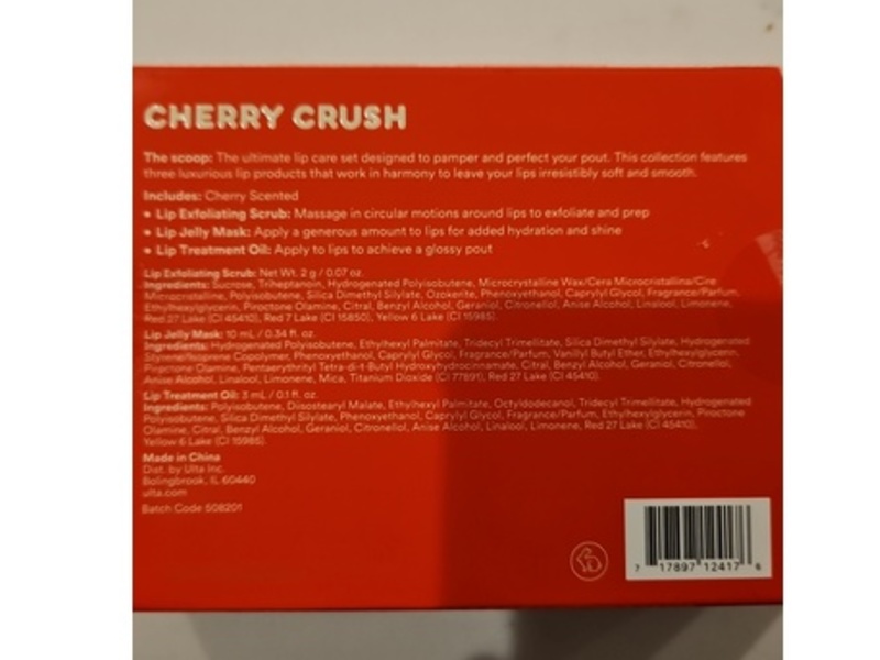 Ulta Beauty Collection Lip Treatment Set, Cherry Crush