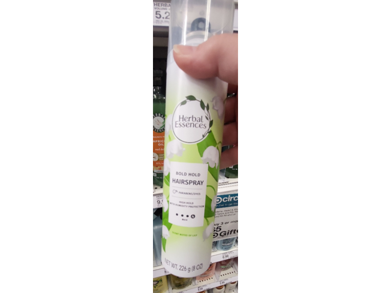 Herbal Essences Bold Hold Hairspray, 8 oz/226 g