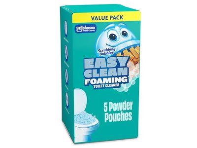 Sc Johnson Scrubbing Bubbles Easy Clean Foaming Toilet Cleaner, 500g/17.5 oz, 5 Count