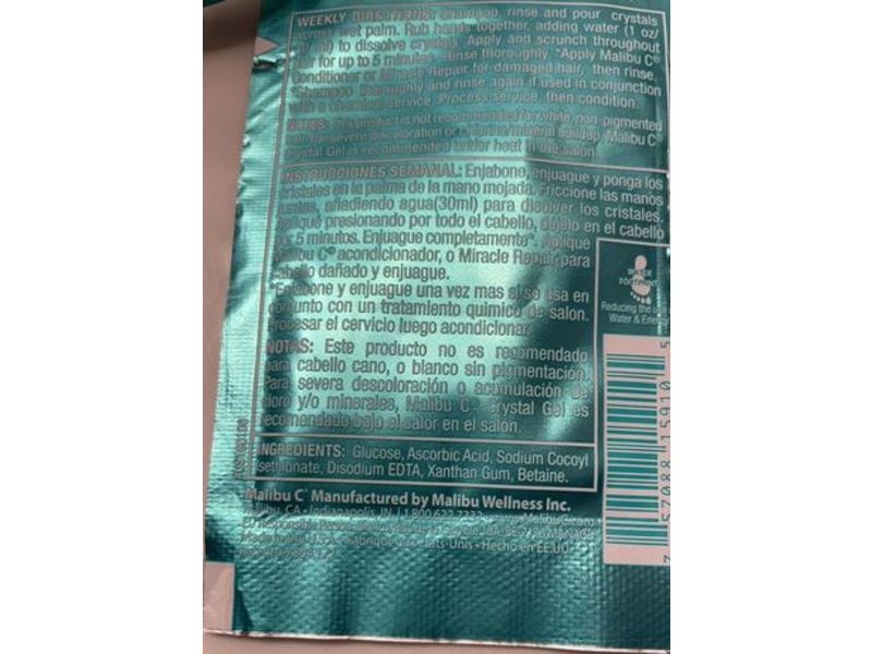 Malibu C Swimmers Wellness Hair Remedy, 0.17 oz/5 g