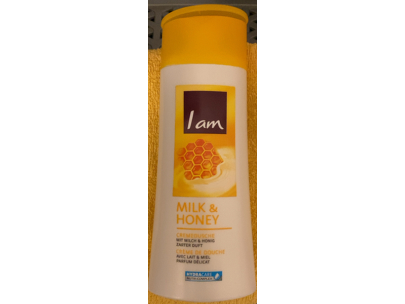 I Am Shower cream, Milk & Honey, 250 mL