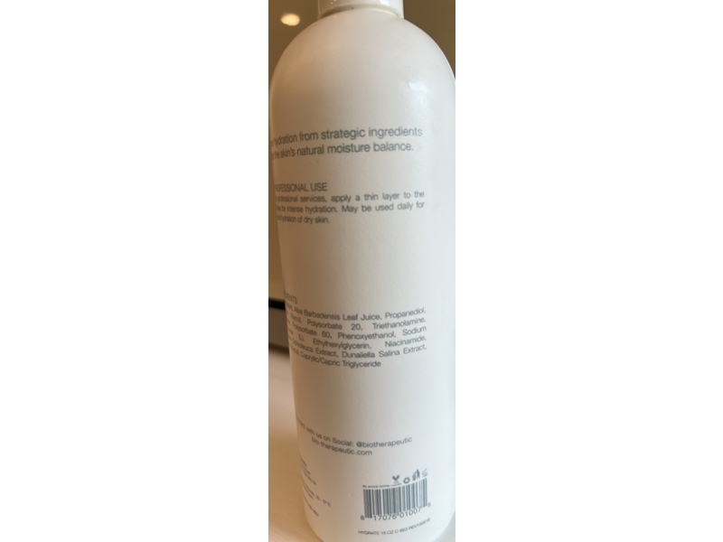 Bio-Therapeutic Hydrate, 6 oz/473 mL