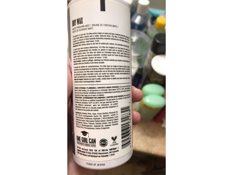 AG Hair Texture Dry Wax Matte Finishing Mist, 5 fl oz