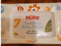 Nuby Soothing Baby Wipes, 64 Count - thumbnail 2