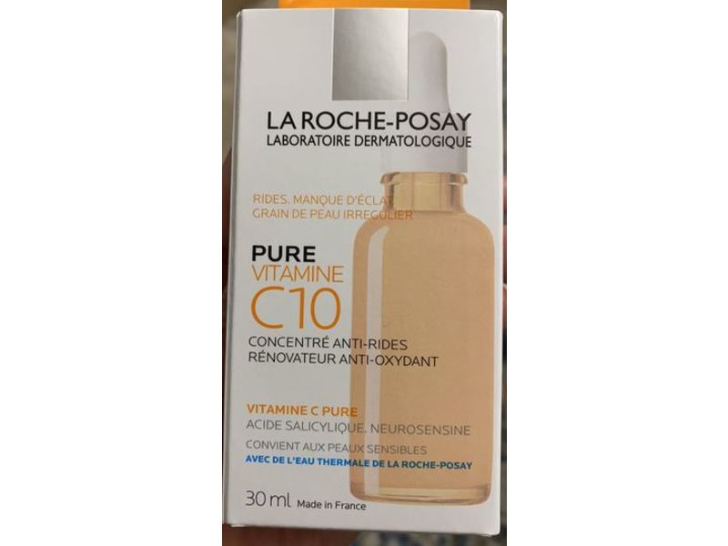 La Roche-Posay Pure Serum, Vitamin C10, 1 fl oz/30 mL