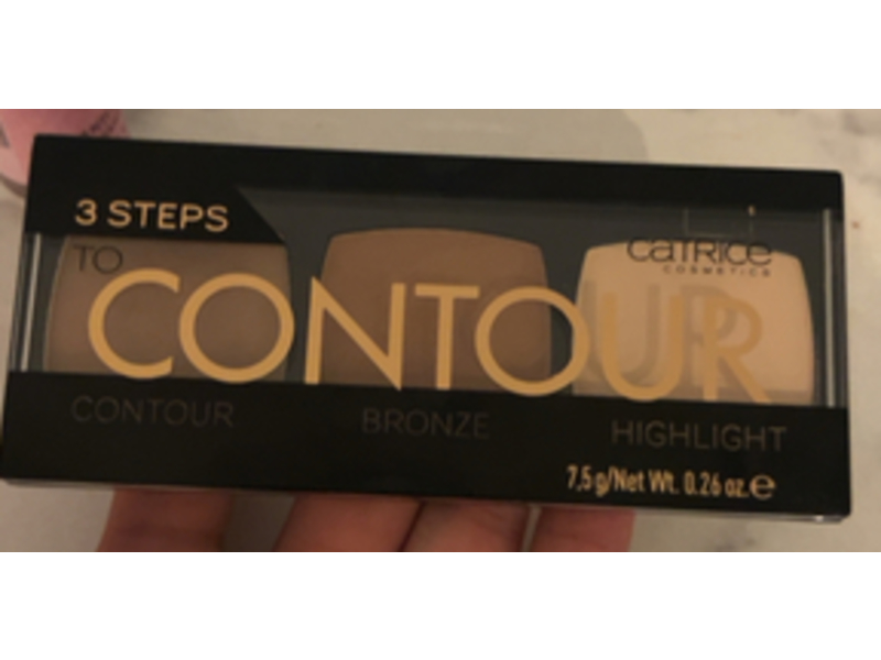 Catrice 3 Steps To Contour Palette, 010 Allrounder, 0.26 oz/7.5 g