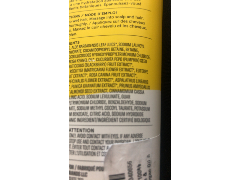 Acure Ultra Hydrating Shampoo, Yellow Argan Oil & Pumpkin, 8 fl oz/236 mL