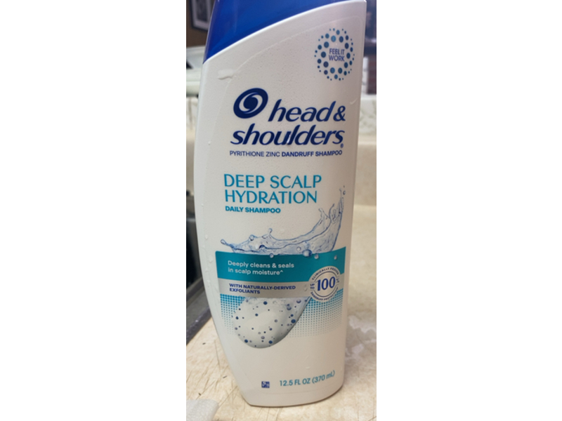 Head & Shoulders Deep Scalp Hydration Dandruff Shampoo, 12.5 fl oz/370 mL