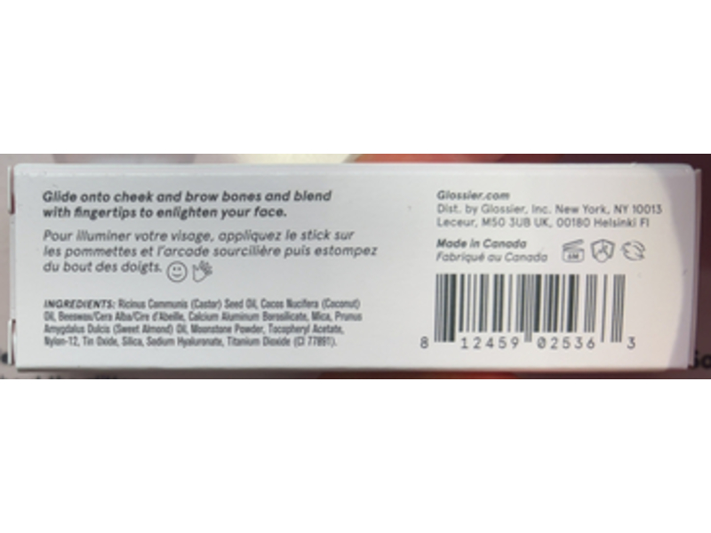 Glossier Haloscope Dew Effect Hightlighter, Moonstone,0.19 oz (5.5 g)