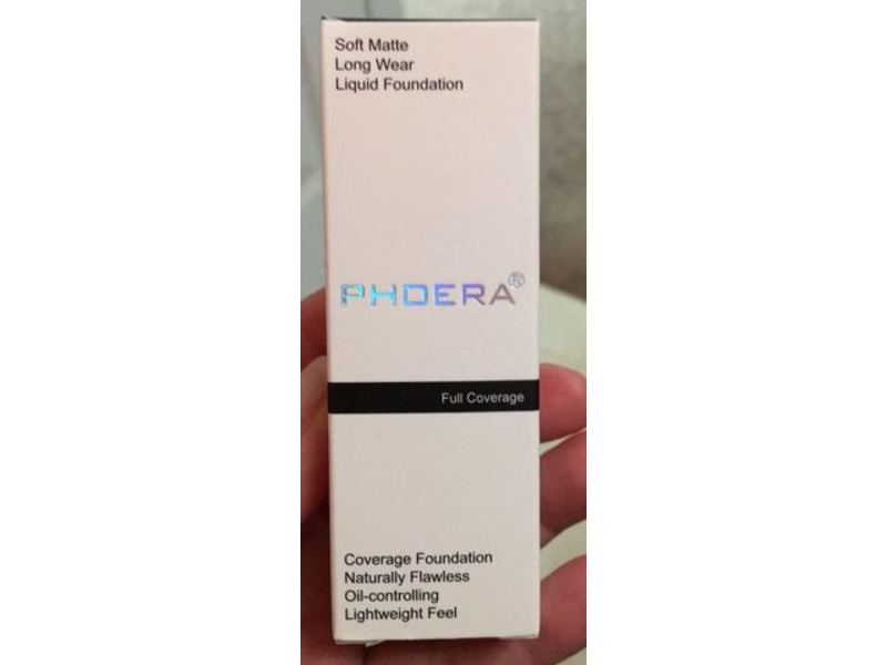 Phoera Soft Matte Long Wear Liquid Foundation, 103 Warm Peach, 1 fl oz/30 ml