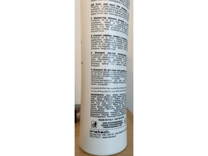 Fanola Curly Shine Curl & Wavy Hair Shampoo, 11.83 fl oz/350mL