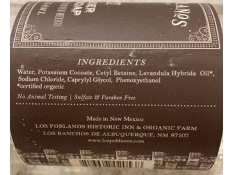 Los Poblanos Hand Soap, Lavender, 12 fl oz/354 mL