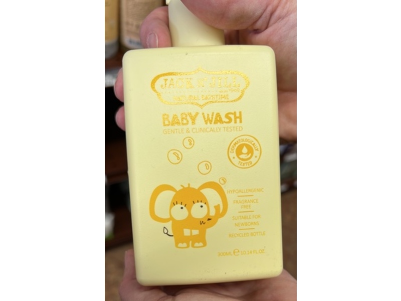 Jack N' Jill Natural Bathtime Baby Wash, 10.14 fl oz/300 mL