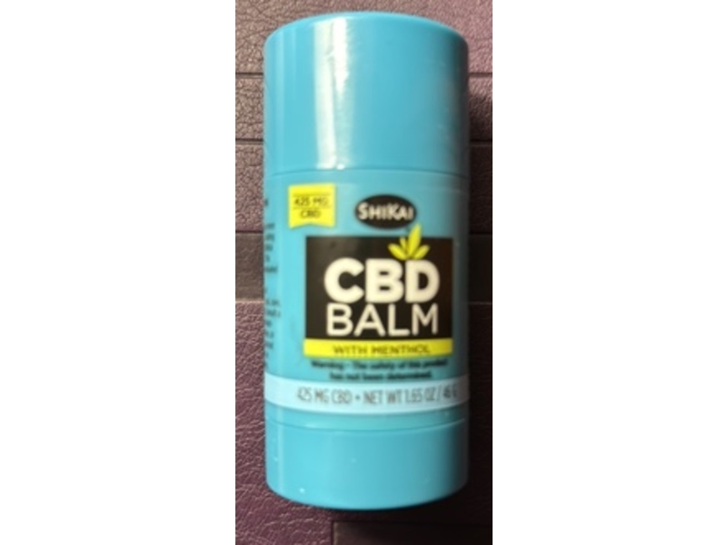 Shikai Cbd Balm, Menthol, 1.65 oz/46 g