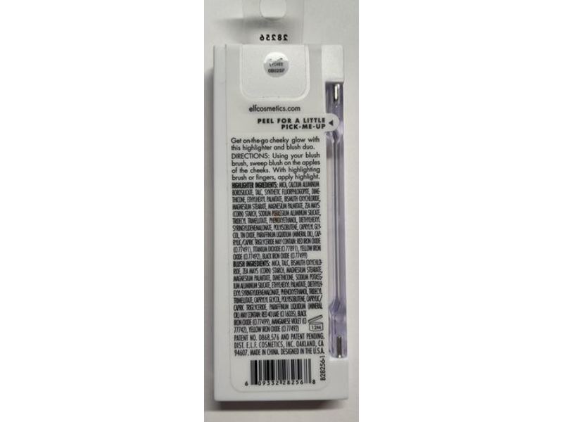 e.l.f. Cosmetics Bite-Size Face Duo, Lychee, 0.049 oz