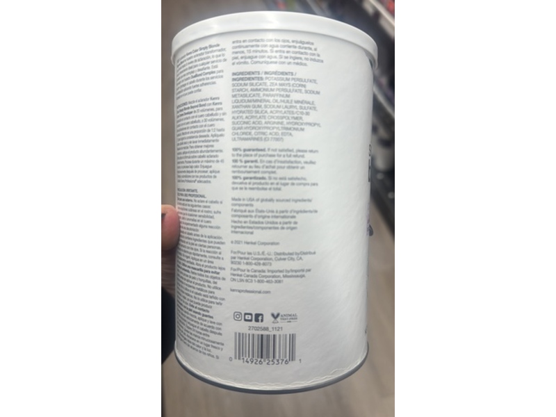 Kenra Color Simply Blonde Beyond Bond Lightener, 16 fl oz/453 g