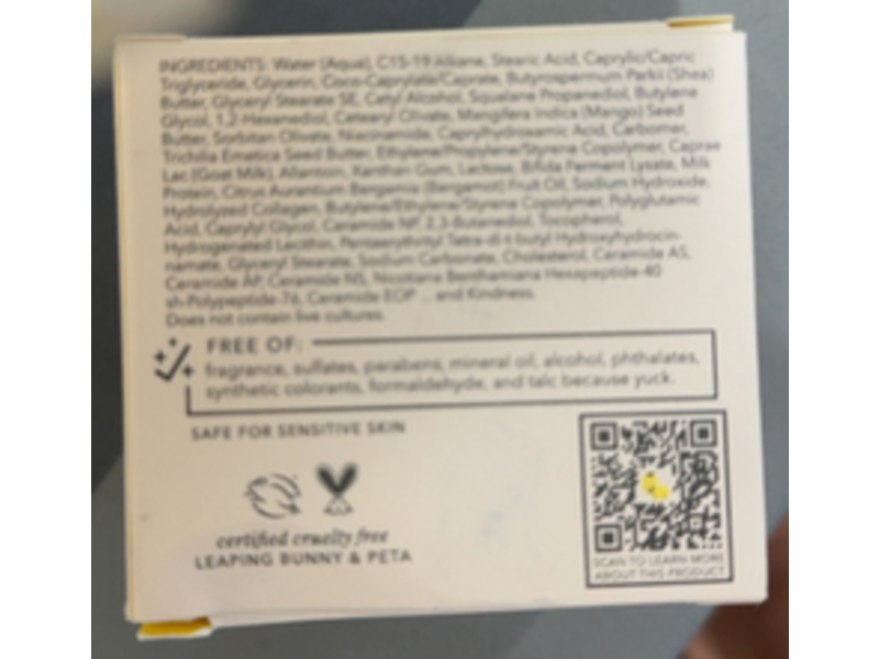 Beekman 1802 Milk RX Advanced Better Aging Cream, Renexosome Complex, 1.69 fl oz/50 mL