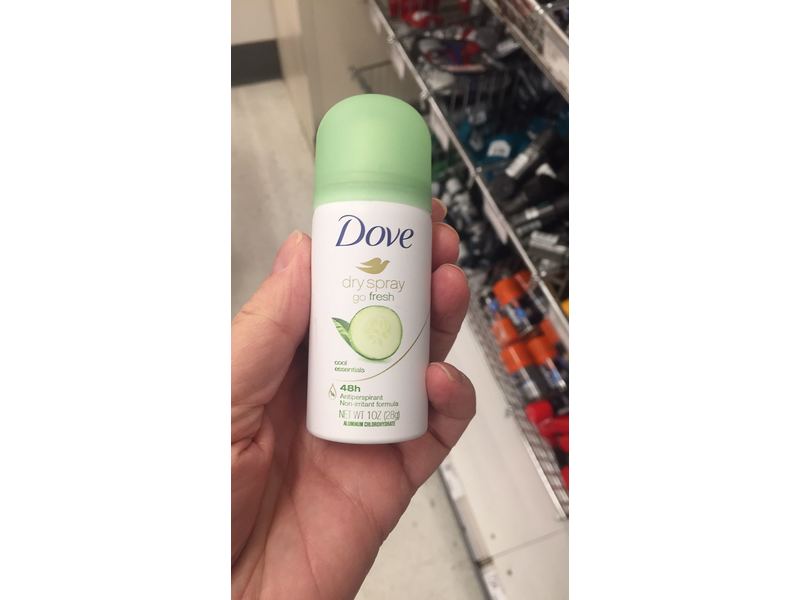 Dove Dry Spray Go Fresh Antiperspirant, Cool Essentials, 1 oz