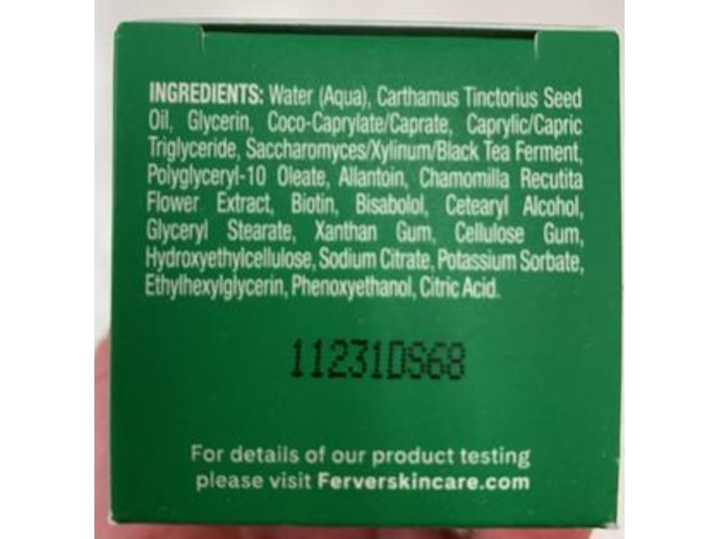 Ferver 2X Fermented Black Tea Cleansing Milk, 4 fl oz/120 mL