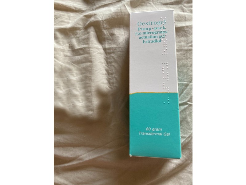 Oestrogel Pump-Pack, 750 micrograms/actuation Gel, 80 gm