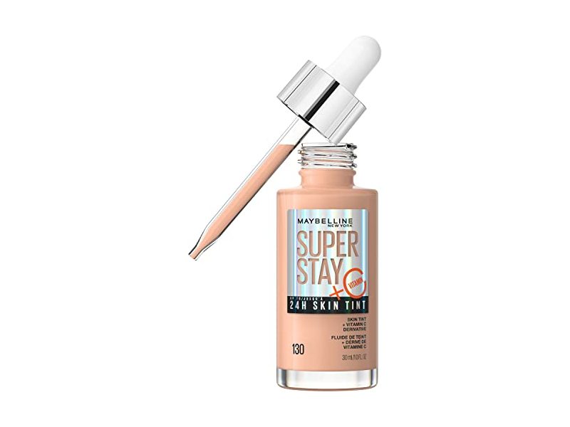 Maybelline New York Super Stay 24h Skin Tint, 130, 1.0 fl oz/30 mL