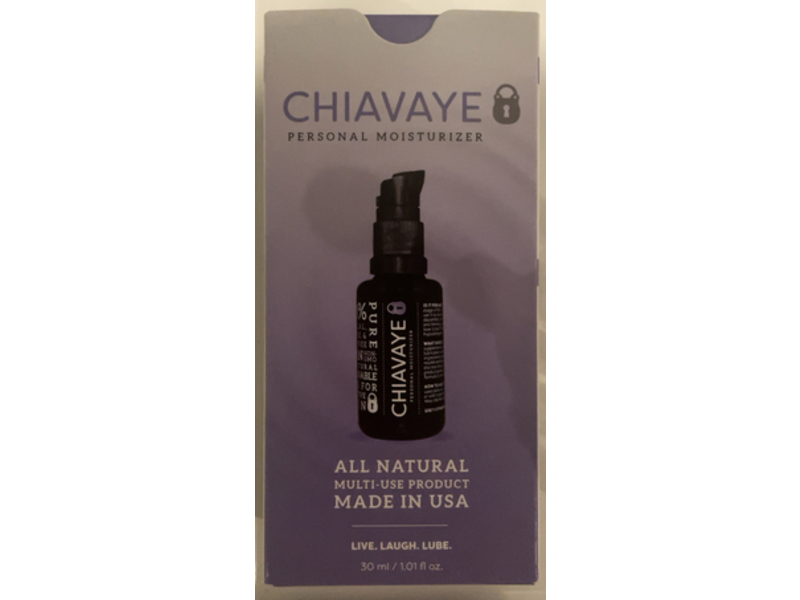 Chiavaye Personal Moisturizer Lubricant, 1.01 fl oz/30 mL