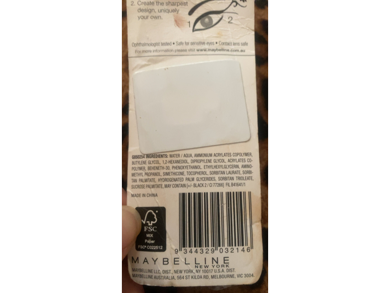 Maybelline New York Master Precise Liquid Liner, Blackest Black, 0.02 oz/0.5 g