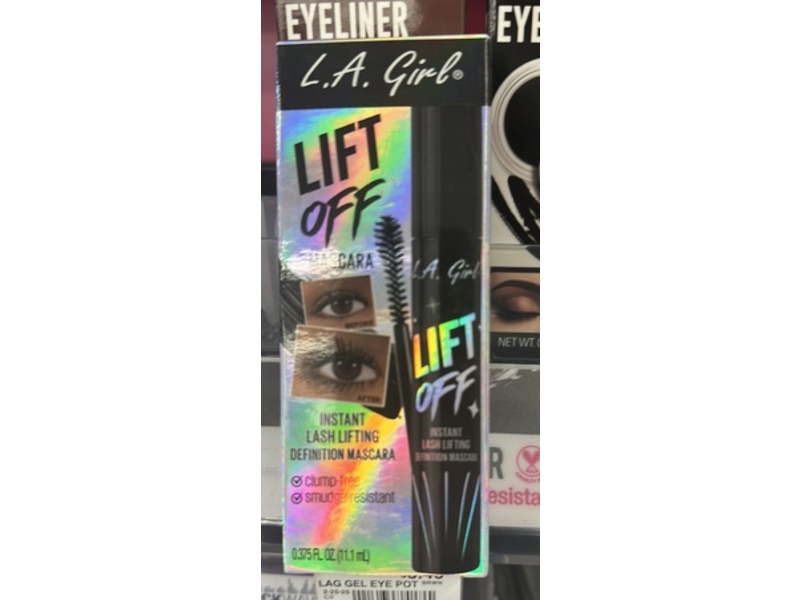 L.A. Girl Lift Off Mascara, 0.375 fl oz/11.1 mL