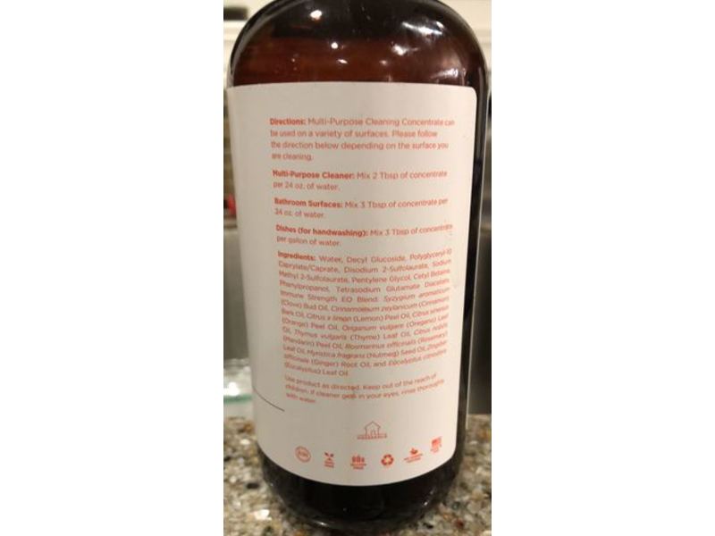 Rocky Mountain Oils Tohi Multi Purpose Cleaning Concentrate, 16 fl oz / 473 ml