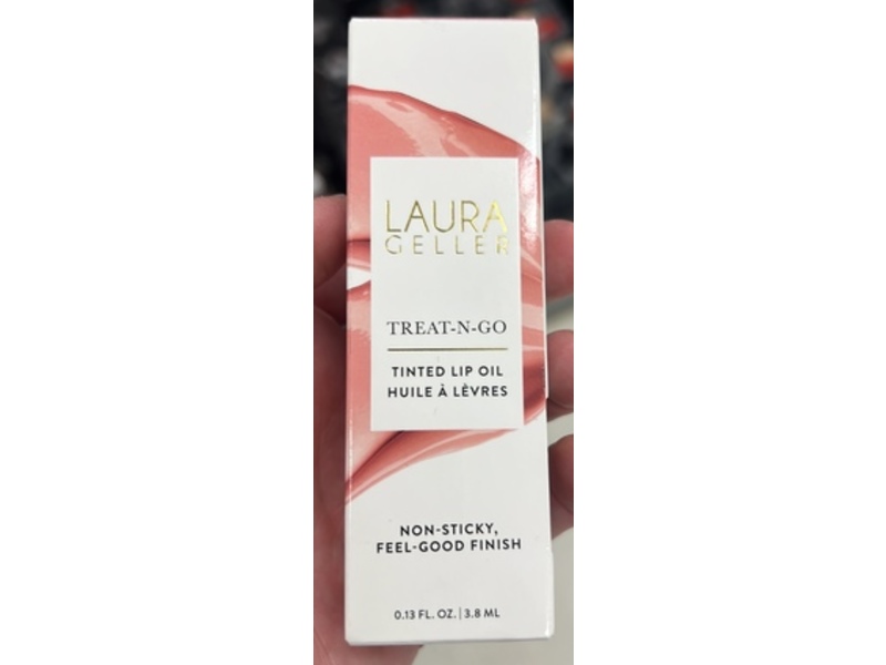 Laura Geller Treat-N-Go Tinted Lip Oil, Victory Lap, 0.13 fl oz/3.8 mL