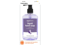 Amazon Basics Liquid Hand Soap, Fresh Scent, 7.5 fl oz/222 mL, Pack Of 6 - thumbnail 3