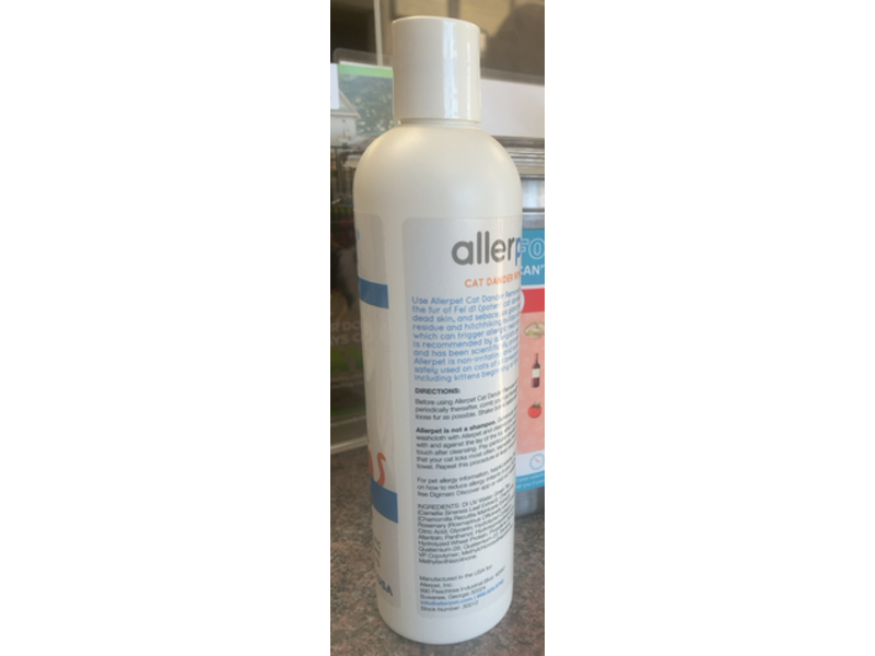 Allerpet Cat Dander Remover, 12 fl oz/355 mL