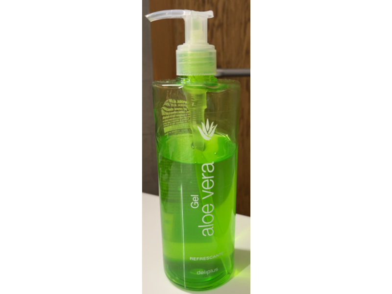 Deliplus Refrescante Gel, Aloe Vera, 390 mL