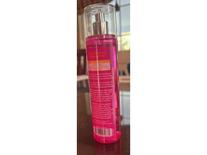 Solar Flare Hair & Body Fragrance Mist, Pink Hibiscus & Dragon Fruit, 7 fl oz/207 mL