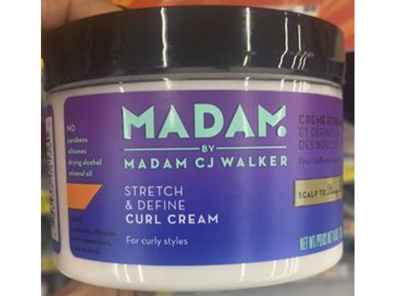 Madam By Madam CJ Walker Stretch & Define Curl Cream, 10 oz/283 g