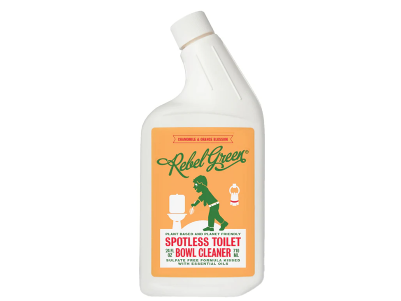Rebel Green Spotless Toilet Bowl Cleaner, Chamomile & Orange Blossom, 24 fl oz/710 mL
