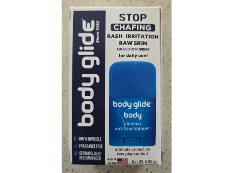Body Glide Original Anti Chafe Balm, 0.80 fl oz