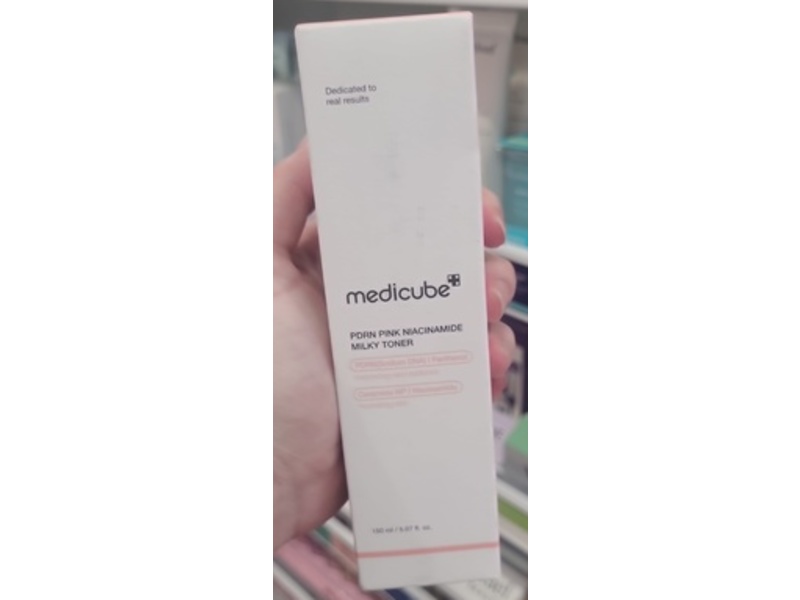 Medicube PDRN Pink Niacinamide Milky Toner, 5.07 fl oz/50 mL