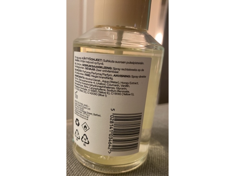 Beelicious Honey-Infused Body & Hair Perfume, Vanilla Cream, 100 mL