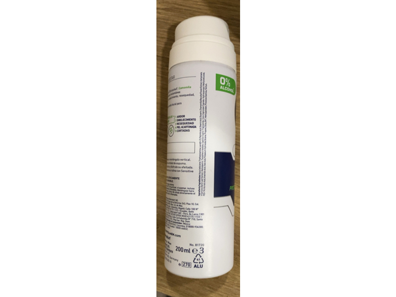 Nivea Men Sensitive Shaving Foam , 200 mL