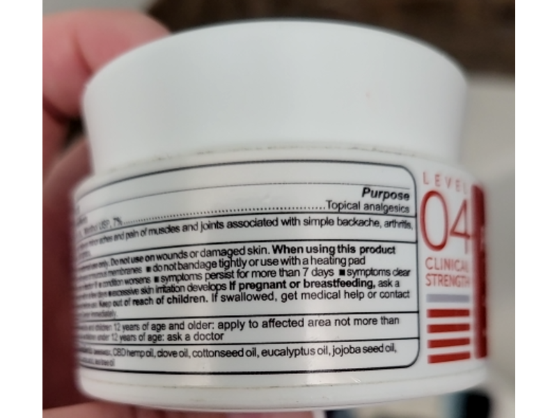 CBD Clinic Pain Relief Ointment, 1.55 oz/44 g