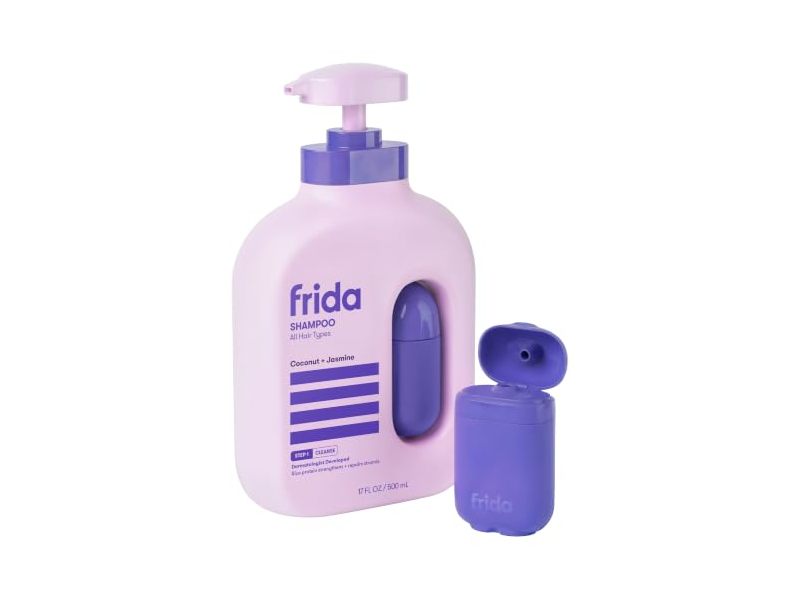 Frida Shampoo , Coconut+Jasmine, 17 fl oz/500 mL