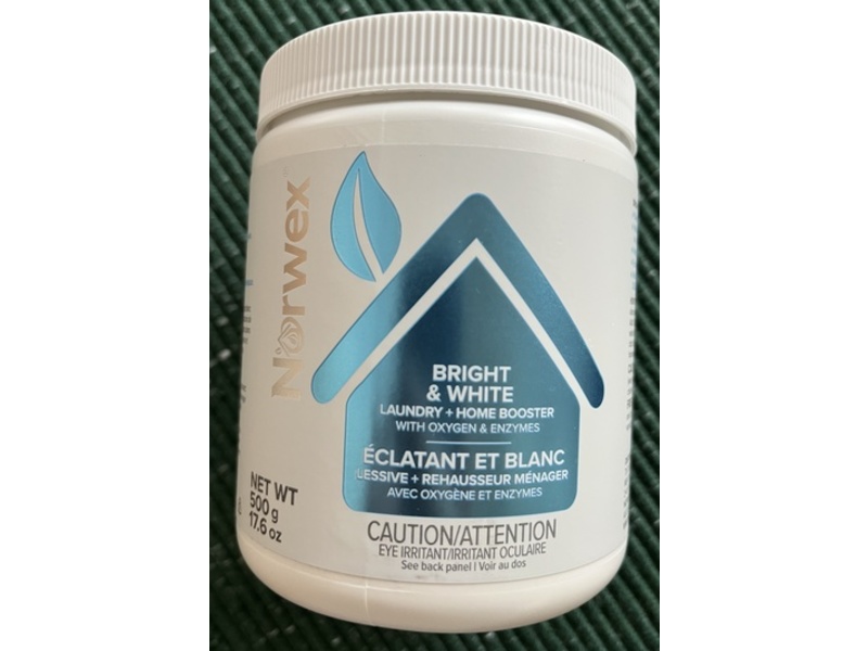 Norwex Bright & White Laundry + Home Booster, Oxygen & Enzymes, 17.6 oz/500 g