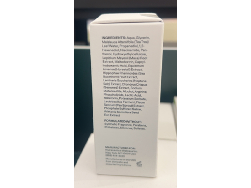 Nutrafol Women Hair Serum, Ashwagandha Exosomes, 1.7 fl oz/50 mL