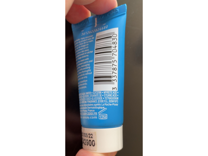 La Roche-Posay Effaclar Deep Cleansing Foaming Cream, 15 mL