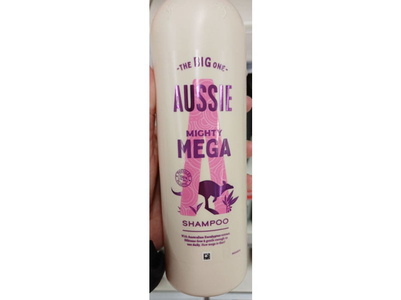 Aussie Mighty Mega Shampoo, Australian Eucalyptus Extract, 500mL