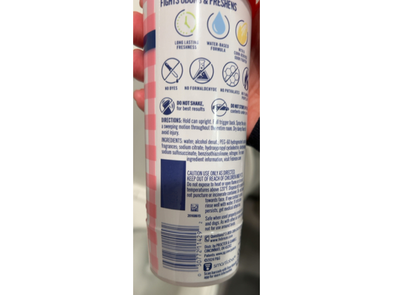 Febreze Air Mist, Sweet Watermelon Vine, 8.8 oz