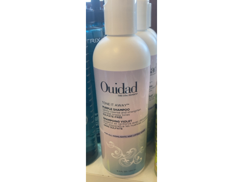 Ouidad Tone It Away Purple Shampoo, 8.5 fl oz/250 mL