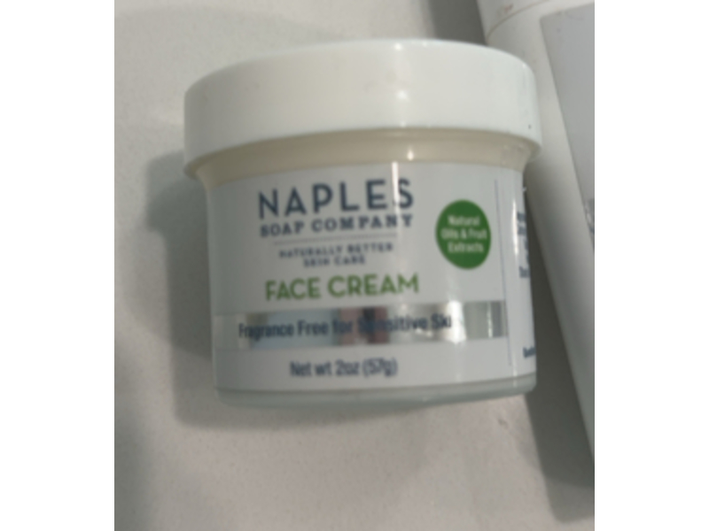 Naples Soap Company Face Cream, 2 oz/57 g